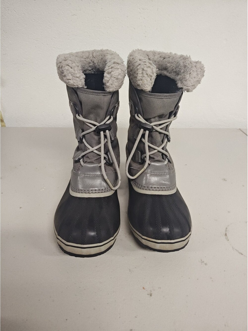 Sorel Yoot Pac Nylon Waterproof Winter Snow Boots – Black / Sherpa Liner-W 8.5